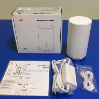 エーユー(au)のau SPEED WIFI HOME L01s 中古美品(その他)