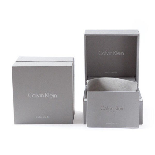 Calvin Klein(カルバンクライン)の新品 CK ペア腕時計 シルバー メッシュ K3W21126K5H23126 メンズの時計(腕時計(アナログ))の商品写真