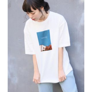 ローリーズファーム(LOWRYS FARM)の【 LOWRYS FARM 】プリントフォトBIGTEE(Tシャツ(半袖/袖なし))