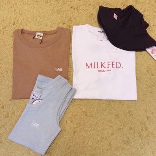 ダントン(DANTON)の新品トップス&ダントンハットセット♡リーlee ミルクフェド Tシャツ(ハット)