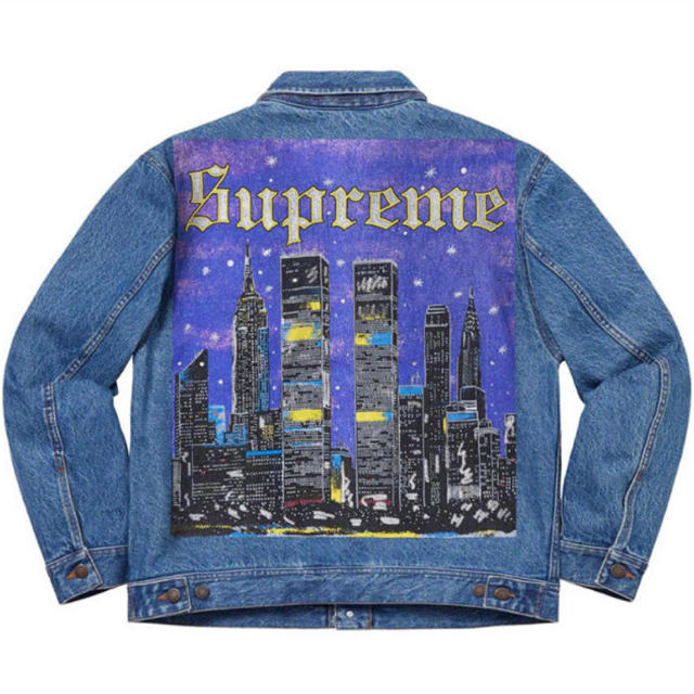 Supreme - Supreme New York Painted Trucker Jacket