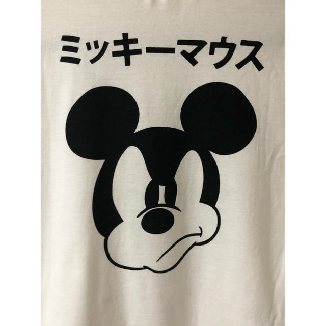 H&M(エイチアンドエム)の新品未使用 ミッキーマウス カタカナ Tシャツ トーキョー  ディズニー メンズのトップス(Tシャツ/カットソー(半袖/袖なし))の商品写真