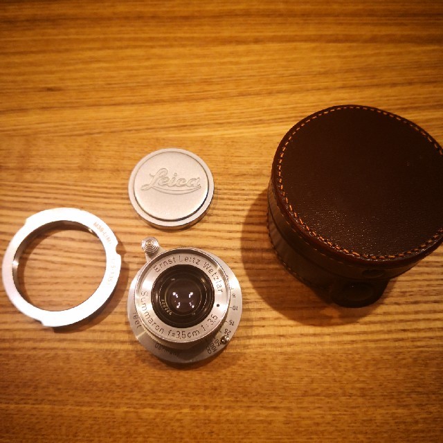 LEICA(ライカ)の中古良品　Leica Summaron 35 f3.5 ライカ 希少ケース付 スマホ/家電/カメラのカメラ(レンズ(単焦点))の商品写真