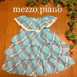 メゾピアノ(mezzo piano)のメゾピアノ ノースリーブトップス チュニック 140(Tシャツ/カットソー)