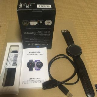 ガーミン(GARMIN)のgarmin230J （ガーミン230j）(腕時計(デジタル))