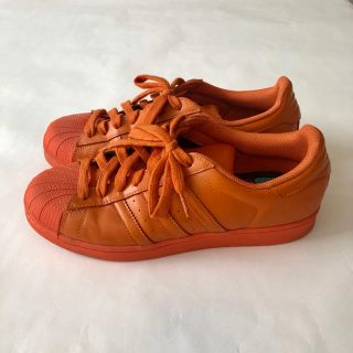 アディダス(adidas)のadidas スニーカー superstar オレンジ(スニーカー)