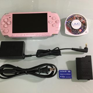 プレイステーションポータブル(PlayStation Portable)のPSP-3000 ブロッサムピンク(携帯用ゲーム機本体)