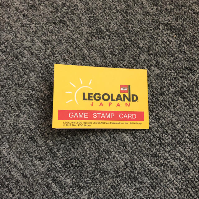 Lego(レゴ)のレゴランド スタンプカード チケットの施設利用券(遊園地/テーマパーク)の商品写真