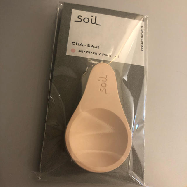 SOIL(ソイル)の★Soil★珪藻土茶さじ インテリア/住まい/日用品のキッチン/食器(その他)の商品写真