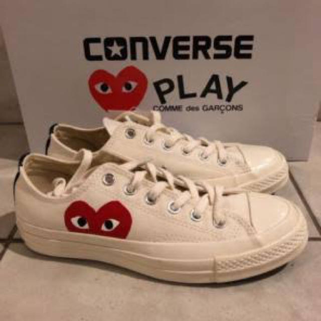 CONVERSE(コンバース)のコムデギャルソンplay×コンバース レディースの靴/シューズ(スニーカー)の商品写真