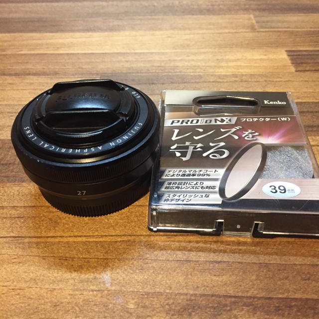 【同時購入で値引】FUJINON XF27mm F2.8 プロテクター付