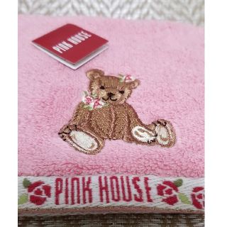 ピンクハウス(PINK HOUSE)のPINK HOUSE　　タオルハンカチ　　　【新品】　おまけ付き　ピンクハウス(ハンカチ)