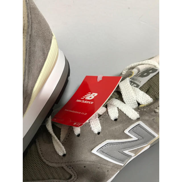 New Balance(ニューバランス)の新品未使用！ 廃盤！ニューバランス M996 グレー アメリカ製 27.0cm メンズの靴/シューズ(スニーカー)の商品写真