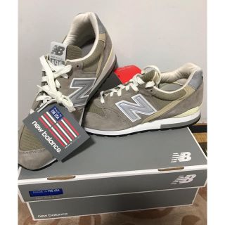 ニューバランス(New Balance)の新品未使用！ 廃盤！ニューバランス M996 グレー アメリカ製 27.0cm(スニーカー)