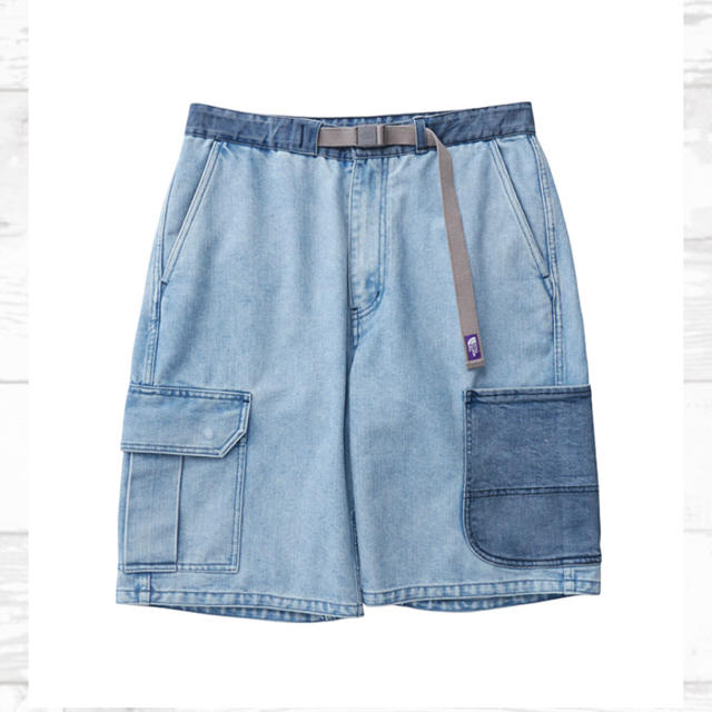 THE NORTH FACE(ザノースフェイス)のTHE NORTH FACE PURPLE LABEL Denim Shorts メンズのパンツ(ショートパンツ)の商品写真