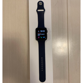 アップルウォッチ(Apple Watch)の【美品】アップルウォッチ シリーズ2 42mm(その他)