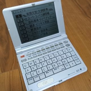 セイコー(SEIKO)のSEIKO 電子辞書 フランス語カードつき(その他)