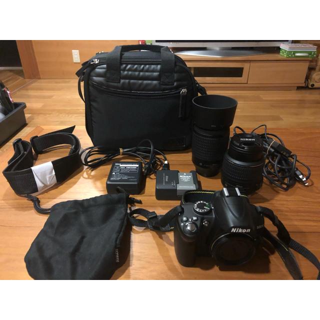 Nikon(ニコン)のあいみさま専用✨NIKON ニコン D3000 18-55 VR Kit スマホ/家電/カメラのカメラ(デジタル一眼)の商品写真