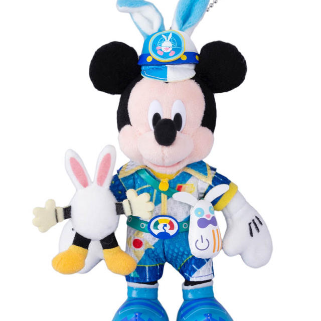 Disney(ディズニー)のうさたま ミッキー ぬいぐるみバッジ 2019 エンタメ/ホビーのおもちゃ/ぬいぐるみ(キャラクターグッズ)の商品写真