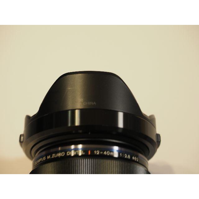 OLYMPUS(オリンパス)のオリンパスM.ZUIKO DIGITAL ED 12-40mm F2.8 PRO スマホ/家電/カメラのカメラ(レンズ(ズーム))の商品写真