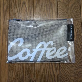 スターバックスコーヒー(Starbucks Coffee)の【新品・未使用】スターバックス◆パナマ織りコーヒーポーチ◆2019 SUMMER(ノベルティグッズ)