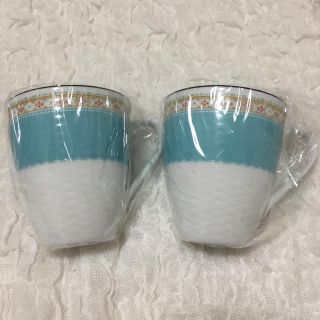 ノリタケ(Noritake)の【Noritake】ハミングブルー マグペアセット(グラス/カップ)