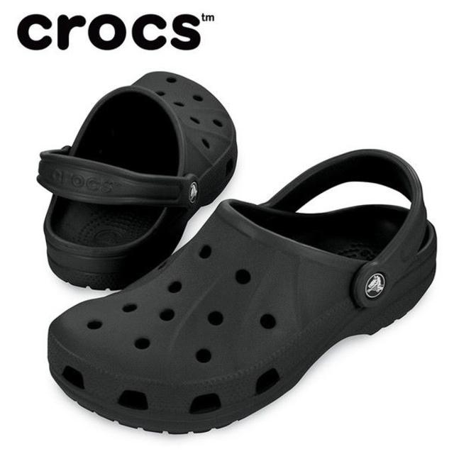 crocs(クロックス)のクロックス crocs Feat フィート 黒/ブラック　25cm M7 W9 メンズの靴/シューズ(サンダル)の商品写真