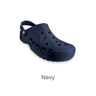 クロックス(crocs)の25cm クロックス baya clog バヤ クロッグ ネイビー M7W9(サンダル)