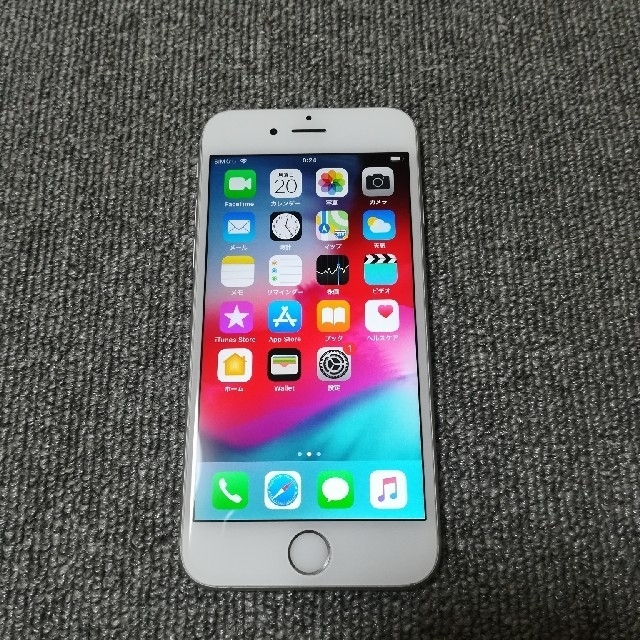 【美品】iPhone6s 16GB シルバー SIMフリースマホ/家電/カメラ