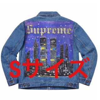 シュプリーム(Supreme)のSupreme New York Painted Trucker Jacket(Gジャン/デニムジャケット)