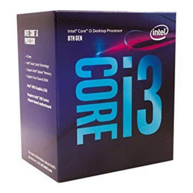 core i3 8100（箱無し）