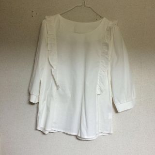 トッコ(tocco)のtocco フリル付きブラウス(シャツ/ブラウス(長袖/七分))