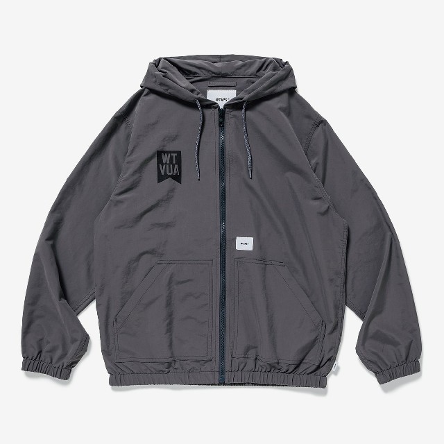 19SS wtaps ACADEMY JACKET NYLON GRAY M