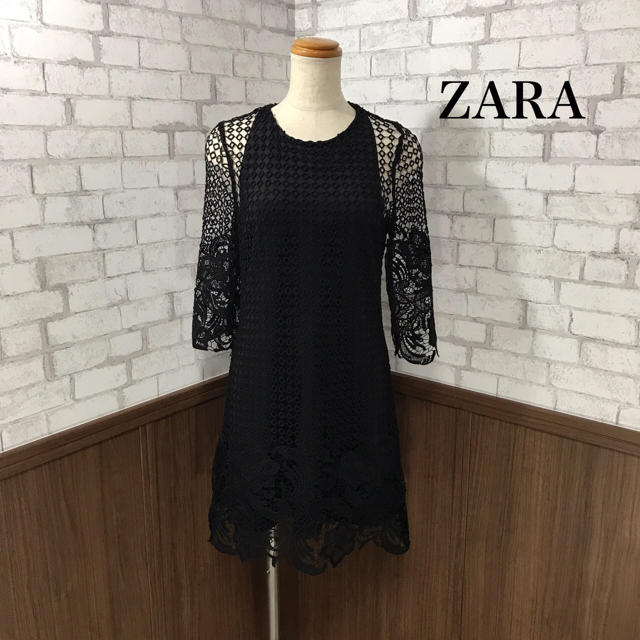 ZARA(ザラ)のZARA 新品タグ付き ワンピース レディースのワンピース(ひざ丈ワンピース)の商品写真