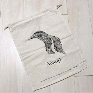 イソップ(Aesop)のAesop 巾着 限定デザイン(ショップ袋)