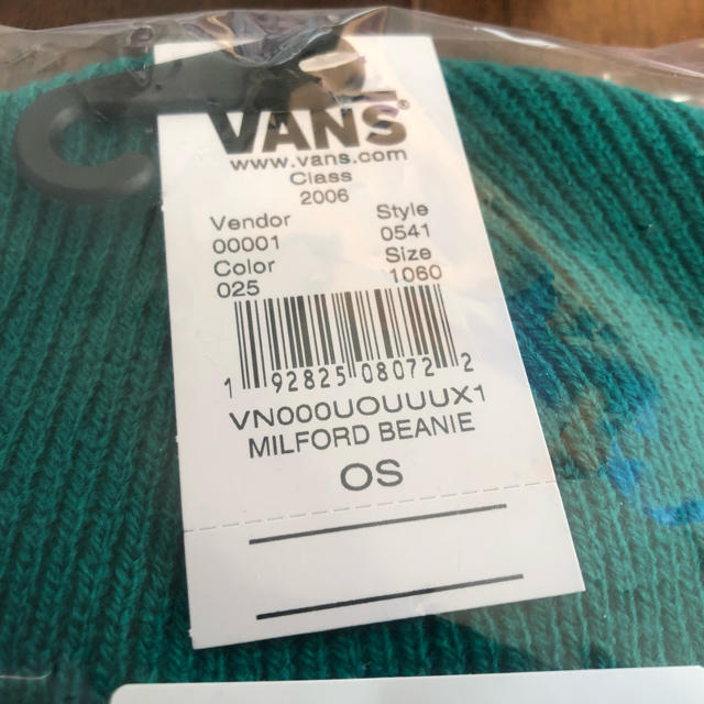 VANS(ヴァンズ)の希少 海外限定 vans milford beanie キムタク着用 バンズ メンズの帽子(ニット帽/ビーニー)の商品写真