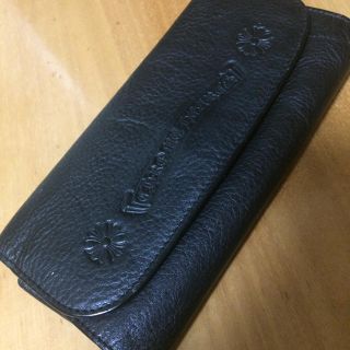 クロムハーツ(Chrome Hearts)のクロムハーツ レザー本革 メガネケース 携帯•札入れにも(その他)