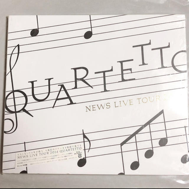 NEWS QUARTETTO BluRay 初回盤