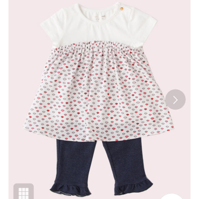 kate spade new york(ケイトスペードニューヨーク)の最終値下げ kate spade kids 80cm キッズ/ベビー/マタニティのキッズ服女の子用(90cm~)(Tシャツ/カットソー)の商品写真