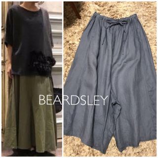 ビアズリー(BEARDSLEY)のBEARDSLEY ビアズリーリネンサルエルワイドパンツ(サルエルパンツ)