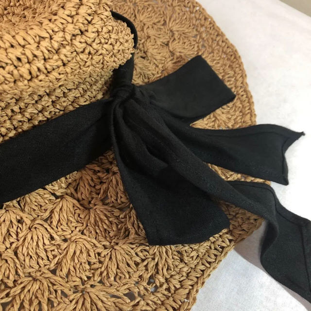 flower(フラワー)のFlowerの麦わら帽子 レディースの帽子(麦わら帽子/ストローハット)の商品写真