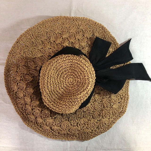 flower(フラワー)のFlowerの麦わら帽子 レディースの帽子(麦わら帽子/ストローハット)の商品写真