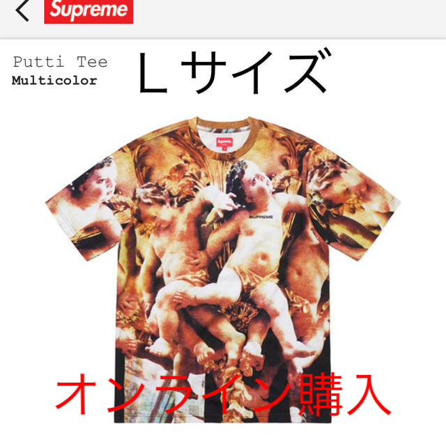 国内正規品  supreme 2019SS Putti Tee LSIZE