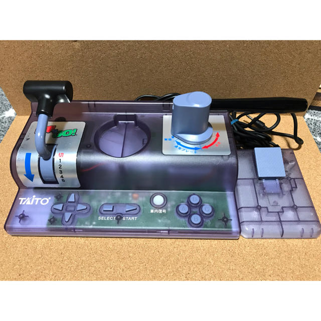 正規通販 電車でGO コントローラ ワンハンドルタイプ PS PS 電車でGO !コントローラー