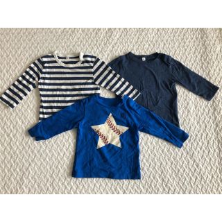 ムジルシリョウヒン(MUJI (無印良品))の男の子 子供服 まとめ売り サイズ80(シャツ/カットソー)