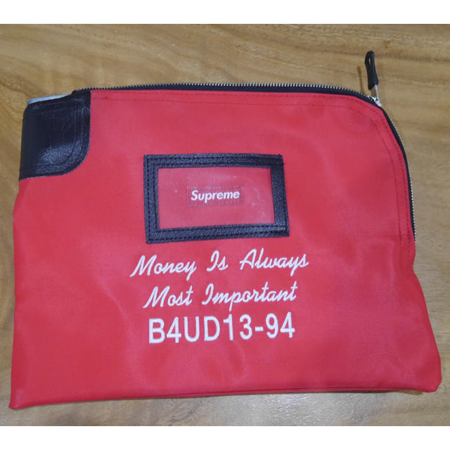 supreme Rifkin Safety Sac Red マネーバック 新品