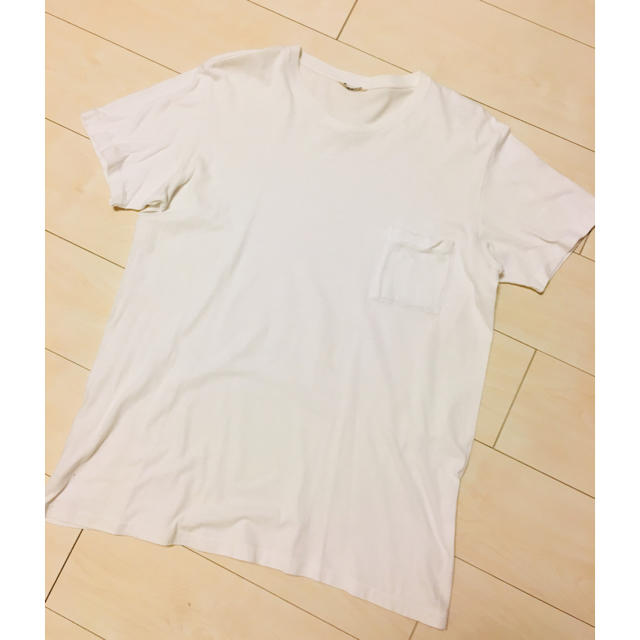 COMOLI(コモリ)のAURALEE ポケットTシャツ 2枚セット サイズ5 メンズのトップス(Tシャツ/カットソー(半袖/袖なし))の商品写真