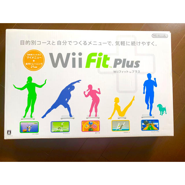 任天堂(ニンテンドウ)のWii Fit Plus エンタメ/ホビーのゲームソフト/ゲーム機本体(家庭用ゲームソフト)の商品写真