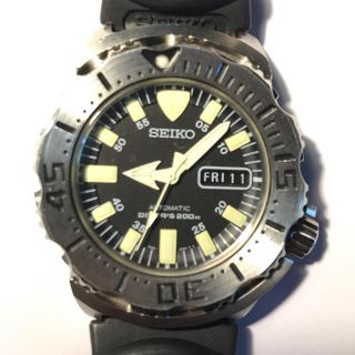 セイコー(SEIKO)のSEIKO ブラックモンスター  ジャンク(腕時計(アナログ))