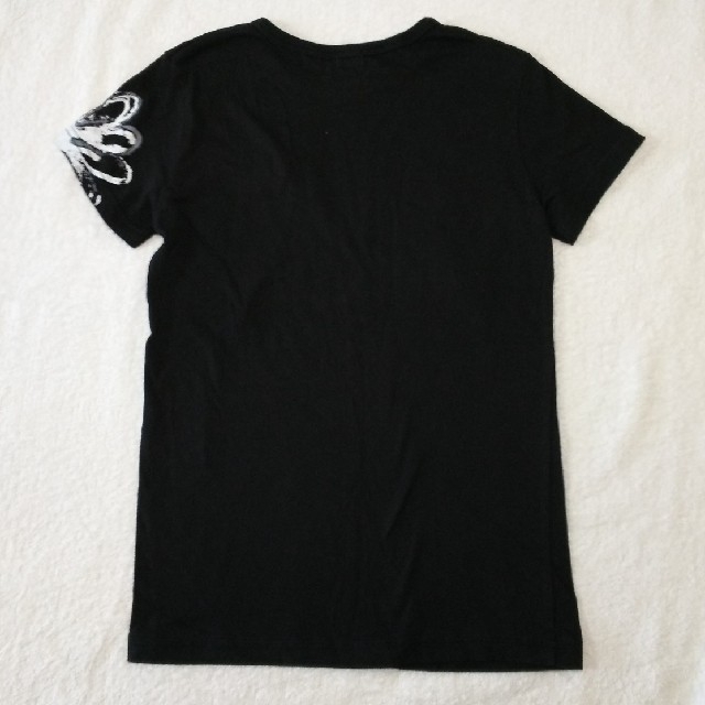 KP(ニットプランナー)のTシャツ・黒ひまわり(140㎝) KP キッズ/ベビー/マタニティのキッズ服女の子用(90cm~)(Tシャツ/カットソー)の商品写真